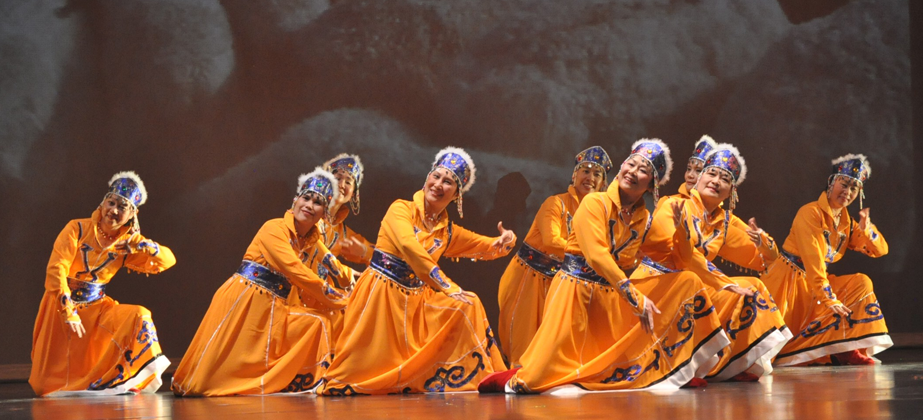 Photo of the Mongolian Dance.